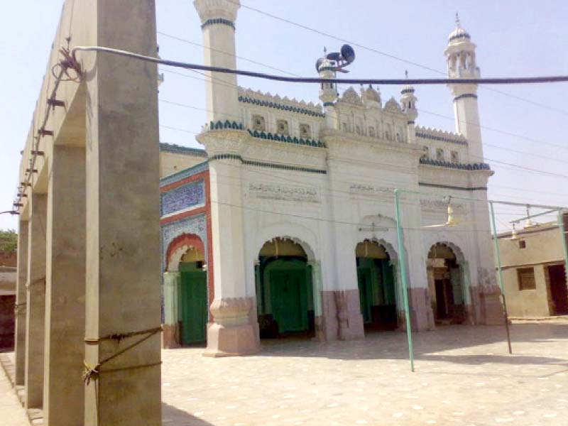 a view of jamia masjid khanewal photo file