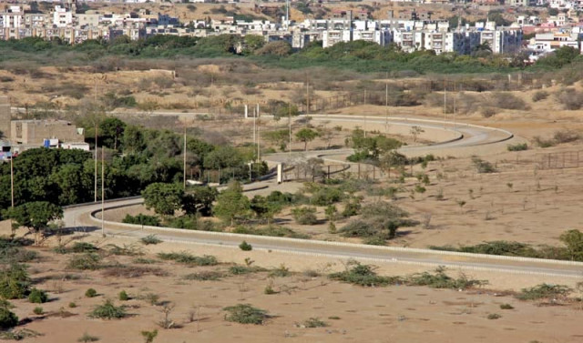 a view of safari park from the top of moon gardens a residential building that recently came to the limelight after an ownership tussle led to several apartments and shops being sealed by the government photo athar khan express a view of safari park from the top of moon gardens a residential building that recently came to the limelight after an ownership tussle led to several apartments and shops being sealed by the government photo athar khan express