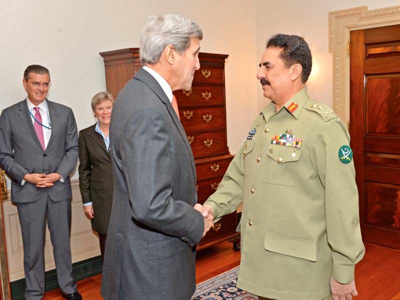 army chief gen raheel sharif shakes hands with us secretary of state john kerry photo us dept of state