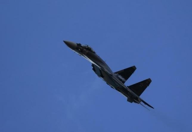 a sukhoi su 35 fighter aircraft performs during the 039 039 aviadarts 039 039 military aviation competition at the dubrovichi range near ryazan russia on august 2 2015 photo reuters