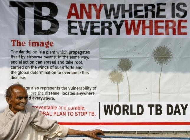 jotindra singh 65 suffering from tuberculosis tb waits for his free treatment outside a medical centre in siliguri march 24 2009 photo reuters