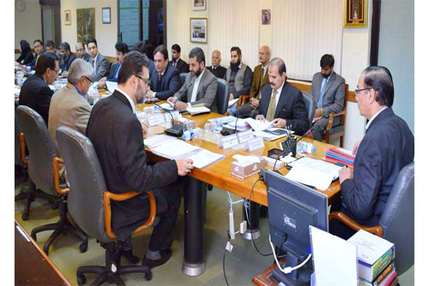 chairman nab chairing excutive board meeting of nab at nab headquarters photo app