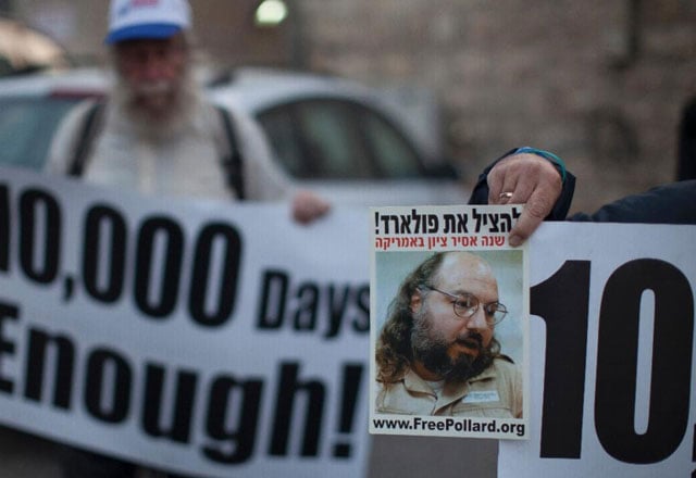 jonathan pollard a jewish american was jailed for life in 1987 on charges of spying for israel on the united states photo afp