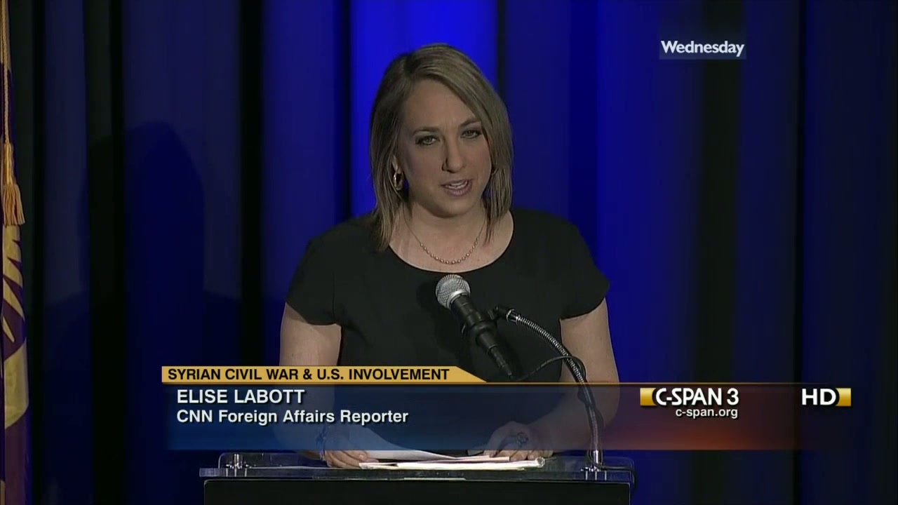 undated c span screengrab showing cnn journalist elise labott