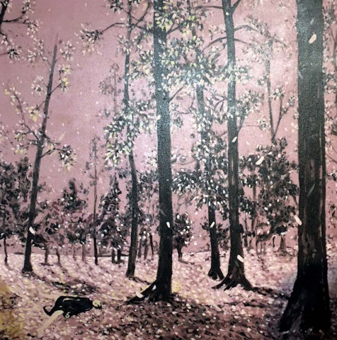 the exhibit features work from different generations of artists photos express
