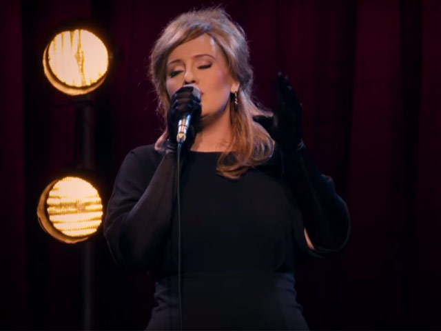 the singer teamed up with the bbc for a prank where she goes undercover at an adele impersonator contest