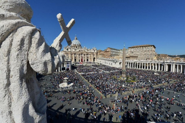 a view of st peter 039 s square in the vatican on march 29 2015 photo afp a view of st peter 039 s square in the vatican on march 29 2015 photo afp