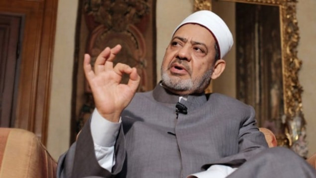 egyptian grand imam of al azhar sheikh ahmed al tayyeb speaks in florence june 9 2015 photo afp egyptian grand imam of al azhar sheikh ahmed al tayyeb speaks in florence june 9 2015 photo afp