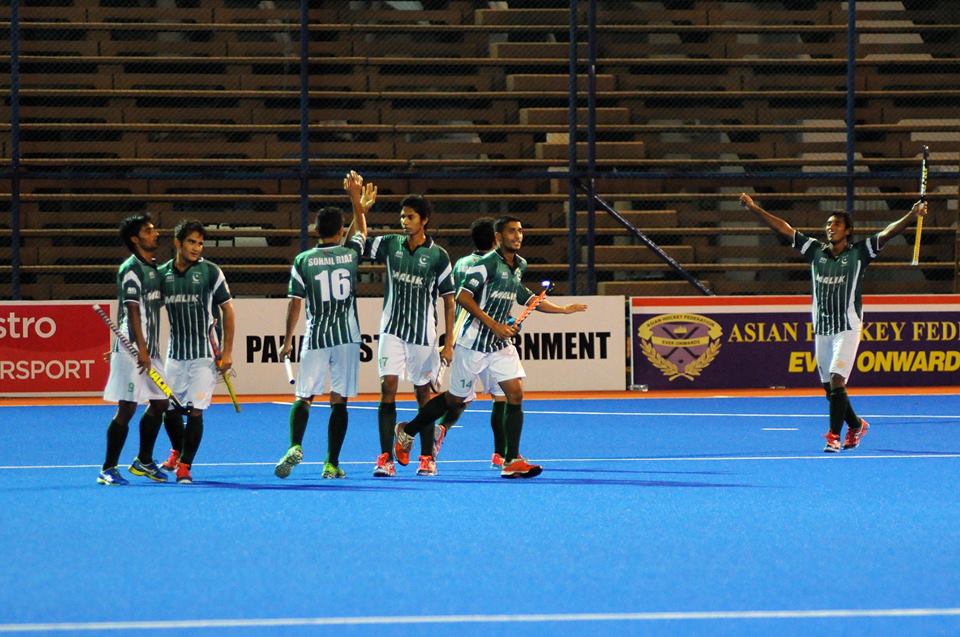 pakistan have won all their games in the tournament so far and will be looking to remain unbeaten when they face india in the final photo courtesy asian hockey federation