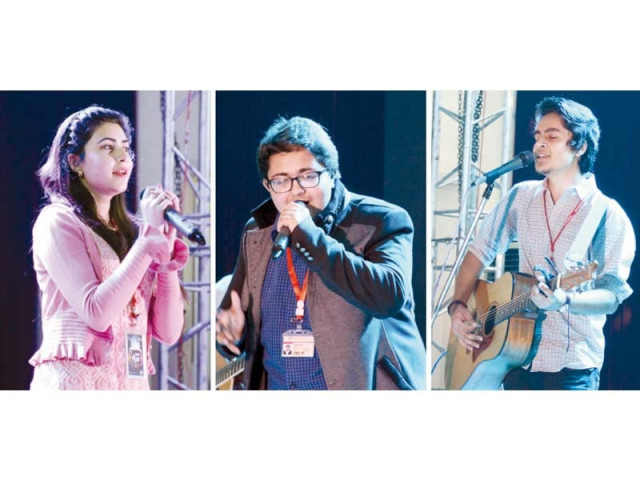 students perform in front of the judges at the international education week photo huma choudhry express students perform in front of the judges at the international education week photo huma choudhry express