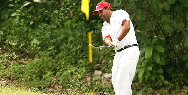 islamabad based golfer cards 10 under par 278 to bag title photo afp islamabad based golfer cards 10 under par 278 to bag title photo afp