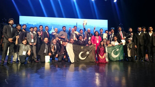 pakistani team after winning awards at apicta 2015 photo courtesy apicta pakistani team after winning awards at apicta 2015 photo courtesy apicta