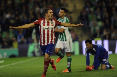 la liga atletico up to second with betis win la liga atletico up to second with betis win