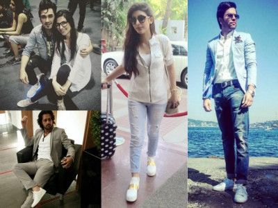 trend spotting celebrities and white sneakers trend spotting celebrities and white sneakers