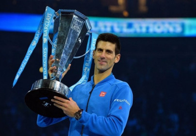 djokovic hails best ever season after record triumph djokovic hails best ever season after record triumph