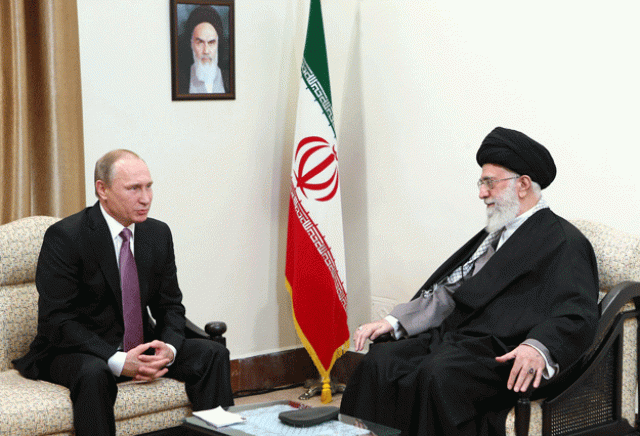 ayatollah ali khamenei r meeting with russian president vladimir putin l in the capital tehran on november 23 2015 photo afp ayatollah ali khamenei r meeting with russian president vladimir putin l in the capital tehran on november 23 2015 photo afp