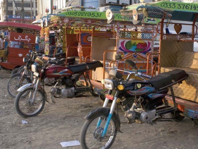 they say traffic wardens at the lorry adda have been harassing them photo ayesha mir express