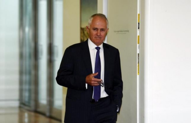 malcolm turnbull walks out of a government party room meeting in canberra 039 s parliament house photo reuters malcolm turnbull walks out of a government party room meeting in canberra 039 s parliament house photo reuters