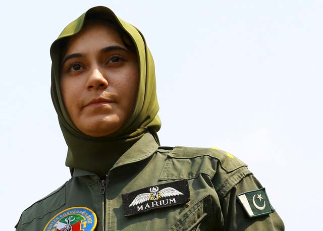 a handout image supplied by the media wing of the pakistan air force shows flying officer marium mukhtiar who was killed in a training accident near mianwali pakistan november 24 2015 photo reuters