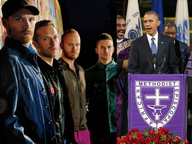 a recording of the us president singing 039 amazing grace 039 will be an interlude on the band 039 s seventh album a recording of the us president singing 039 amazing grace 039 will be an interlude on the band 039 s seventh album
