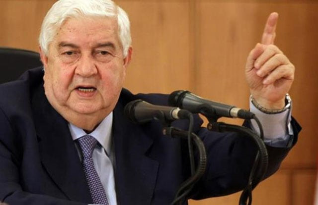 syrian foreign minister walid muallem addresses a press conference in damascus on december 19 2011 photo afp syrian foreign minister walid muallem addresses a press conference in damascus on december 19 2011 photo afp