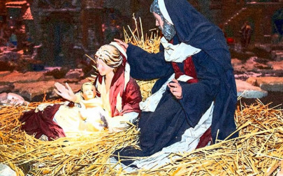 baby in swaddling clothes found in manger at new york church baby in swaddling clothes found in manger at new york church