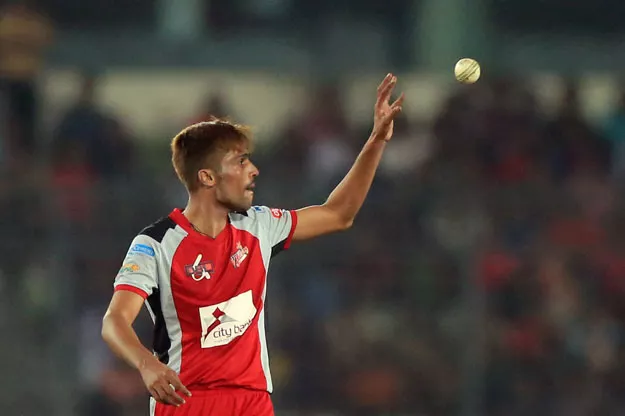 muhammad amir is currently playing for chittagong vikings in bpl photo afp muhammad amir is currently playing for chittagong vikings in bpl photo afp