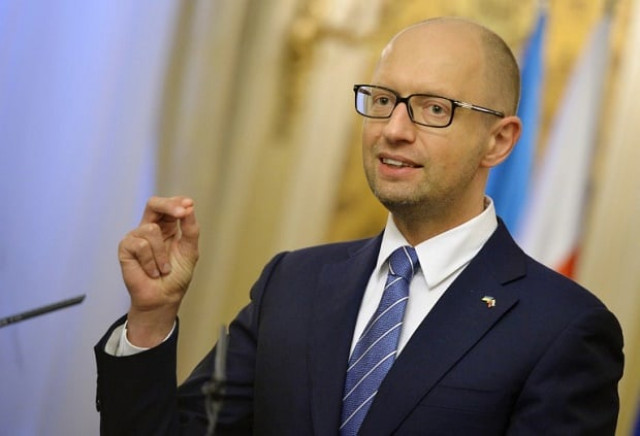 a file photo of ukrainian prime minister arseniy yatsenyuk photo afp a file photo of ukrainian prime minister arseniy yatsenyuk photo afp