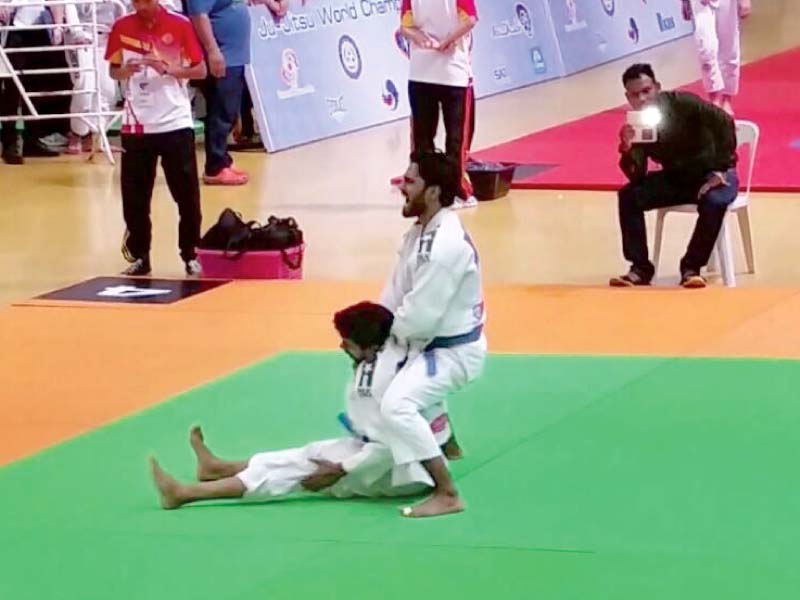 pakistan won a medal at the world jiu jitsu championship for the first time photo courtesy tariq ali