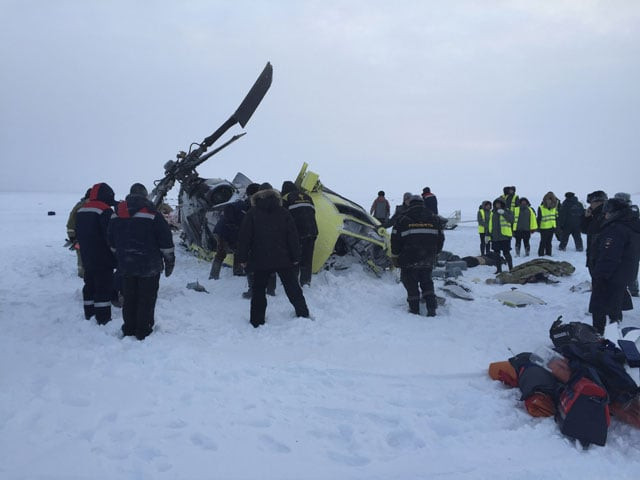a view shows the site of an mi 8 helicopter crash near the town of igarka in krasnoyarsk region russia november 26 2015 photo reuters