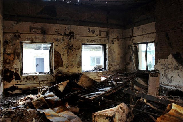 a charred ward of the damaged msf hospital in afghanistan 039 s northern kunduz photo afp a charred ward of the damaged msf hospital in afghanistan 039 s northern kunduz photo afp