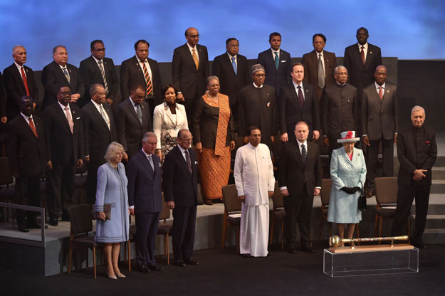 the 2015 commonwealth summit kicks off today to a grand opening ceremony with queen elizabeth ii followed by intense working sessions where world leaders will grapple with climate change photo afp