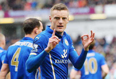 leicester hot shot vardy a great striker van gaal