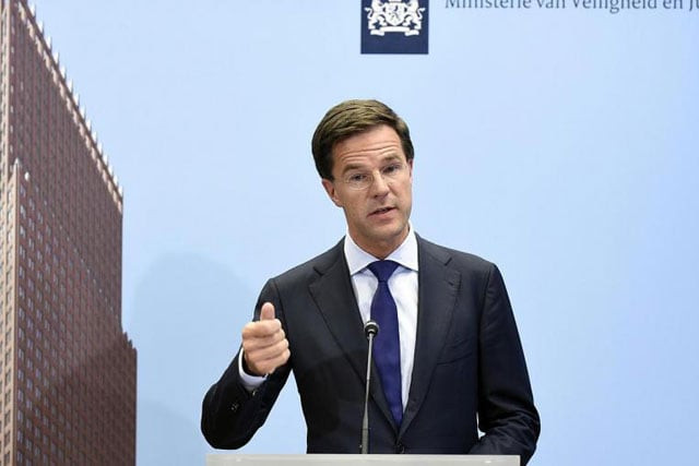dutch pm mark rutte photo afp dutch pm mark rutte photo afp