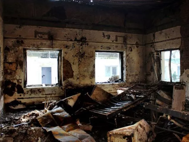 a charred ward of the damaged msf hospital in afghanistan 039 s northern kunduz photo afp a charred ward of the damaged msf hospital in afghanistan 039 s northern kunduz photo afp