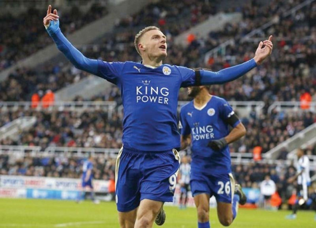 vardy who was playing in non league football just five years ago is now the runaway top scorer in the premier league photo afp vardy who was playing in non league football just five years ago is now the runaway top scorer in the premier league photo afp