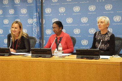 women feature in a third of news but rarely report it