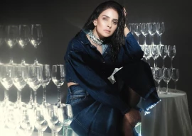 doubling down on denim saba qamar channels this season s trend in fancy photoshoot