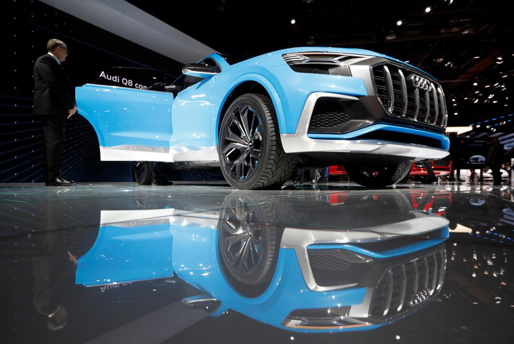 The Audi Q8 concept SUV. PHOTO: REUTERS