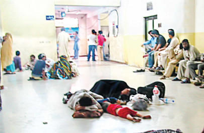 a dhq hospital without doctors