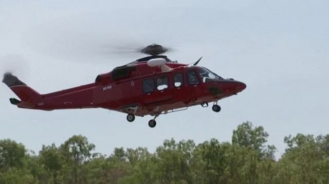 a helicopter takes off following us military aircraft crash in darwin australia august 27 2023 photo reuters a helicopter takes off following us military aircraft crash in darwin australia august 27 2023 photo reuters