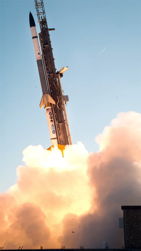 a precision sounding rocket photo courtesy us navy