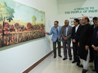 exhibition displays renowned artist s work exhibition displays renowned artist s work