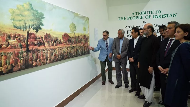 the show is ongoing at the national art gallery and exhibits 100 of jimmy s canvas prints photo express the show is ongoing at the national art gallery and exhibits 100 of jimmy s canvas prints photo express
