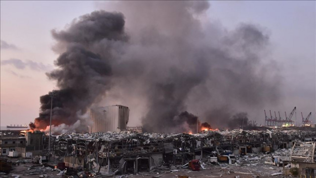the explosion took place as lebanon s economy was facing its worst crisis in decades photo anadolu agency the explosion took place as lebanon s economy was facing its worst crisis in decades photo anadolu agency
