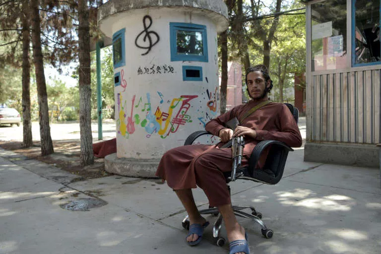 the taliban have occupied the afghanistan national institute of music turning its classrooms into dormitories photo afp the taliban have occupied the afghanistan national institute of music turning its classrooms into dormitories photo afp