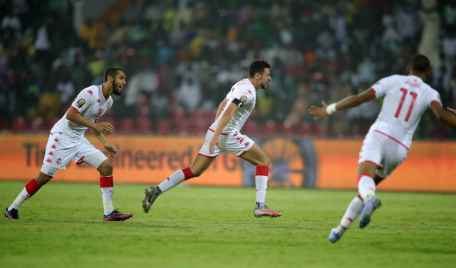 tunisia shock nigeria at cup of nations