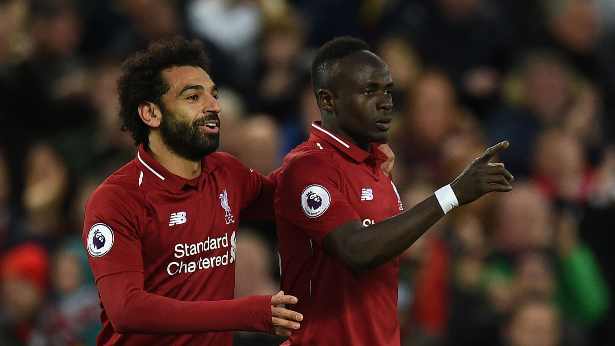 mane and salah on track for africa final showdown