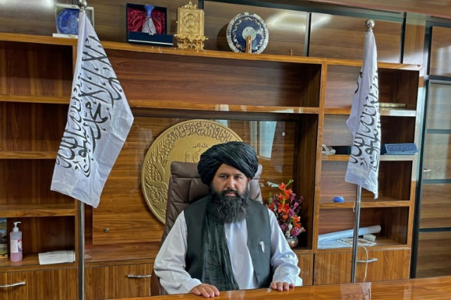 mullah neda mohammad says the taliban don t consider da ish as a threat photo afp mullah neda mohammad says the taliban don t consider da ish as a threat photo afp