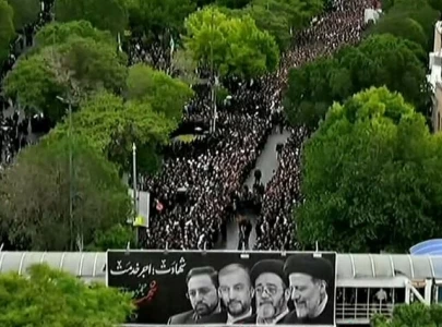 iran holds funeral procession for late president raisi after crash death iran holds funeral procession for late president raisi after crash death
